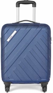 Amazon- Buy Safari RAY Polycarbonate 53 cms Midnight Blue Hardsided Cabin Luggage for Rs 1827 