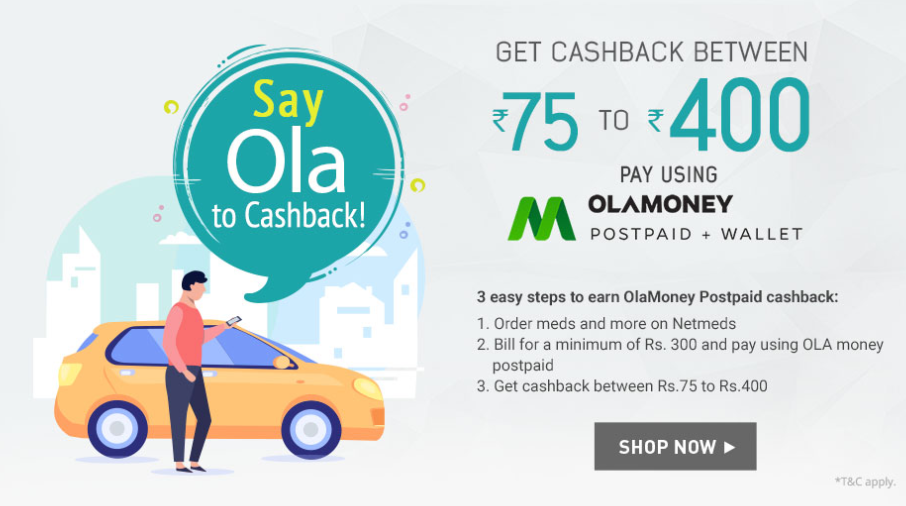 netmeds ola money