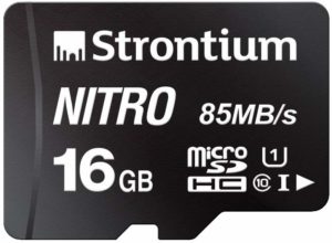 Amazon- Buy Strontium Nitro 16GB Micro SDHC Memory Card at Rs 199