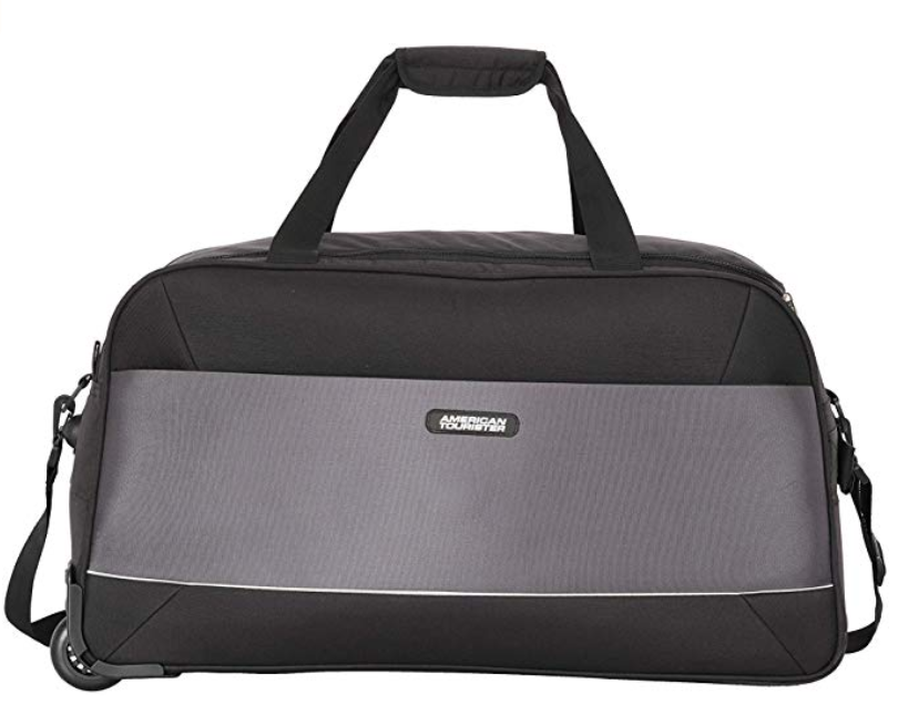 American Tourister Poler Polyester 57 cms Black Travel Duffle