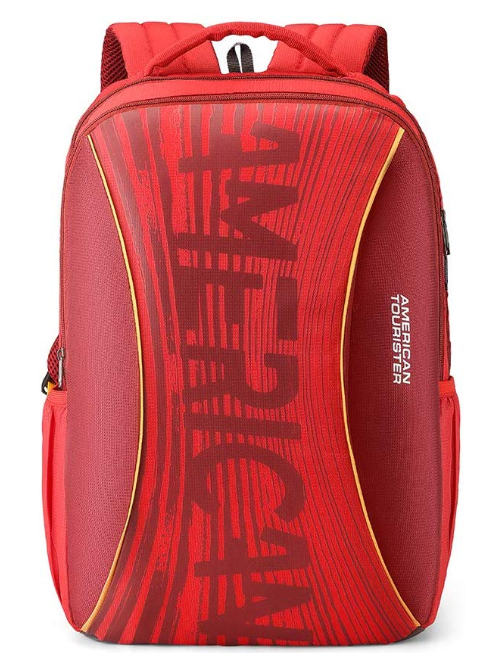 American Tourister Twing 26 Ltrs Red Casual Backpack