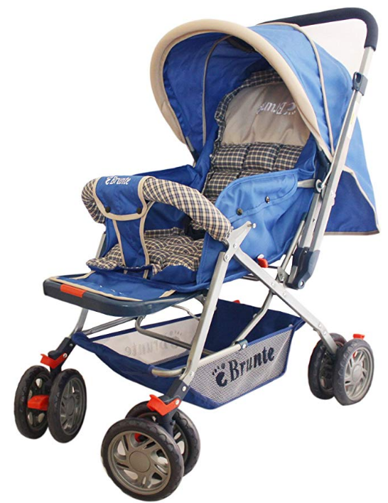 Brunte PR013 Pram (Black)