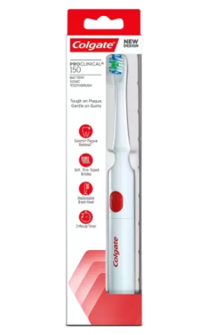 Colgate Pro-Clinical 150 - 1 Pc Electric Toothbrush (White)