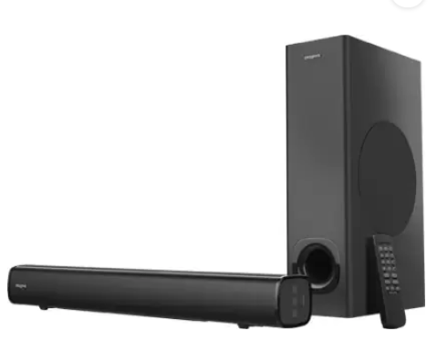 Creative Stage 160 W Bluetooth Soundbar  (Black, 2.1 Channel)
