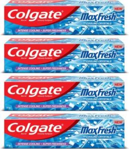 Flipkart- Buy Colgate Maxfresh Blue Gel Peppermint Ice Toothpaste at Rs 239