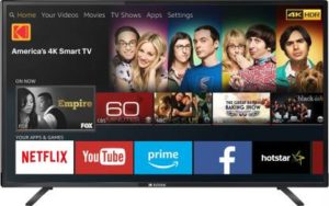 Flipkart- Buy Kodak 108cm (43 inch) Ultra HD (4K) LED Smart TV 