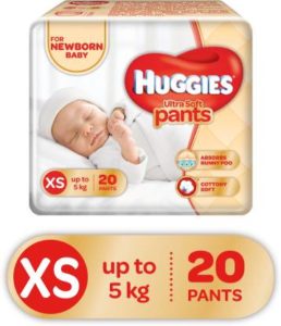 Flipkart Huggies Ultra Soft Size Diaper Pants - XS (20 Pieces)