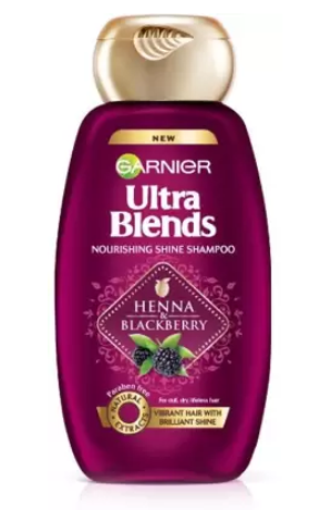 Garnier Ultra Blends Shampoo, Henna & Blackberry  (360 ml)