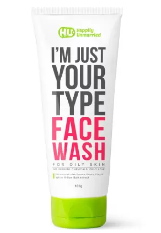 Happily Unmarried Face Wash Oily Skin Face Wash  (100 ml)