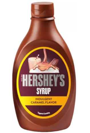 Hershey's Syrup Indulgent Caramel  (623 g, Pack of 1)