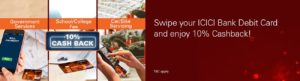 ICICI Debit Card offer
