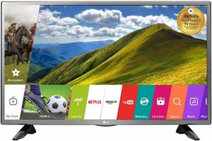 LG 80 cm (32 Inches) HD Ready LED Smart TV 32LJ573D (Silver) at Rs 13999