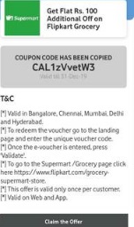 My vodafone flipkart offer