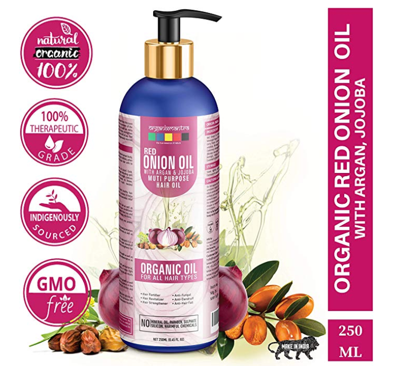 Organix Mantra Red Onion Oil with Argan
