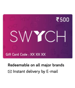 Snapdeal- Buy Swych E Gift Card