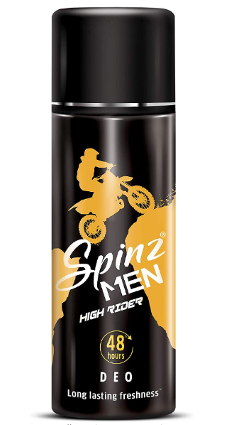 Spinz High Rider Deodorant Body Spray for Men, 150 ml