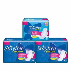 Stayfree Secure XL Cottony Sanitary Napkins with Rs 149 amazon dealnloot