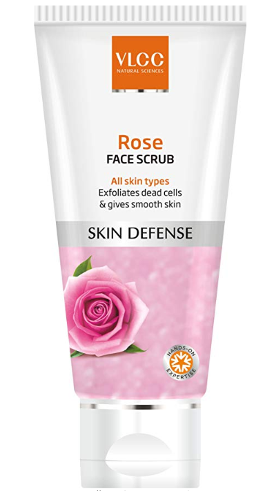 VLCC Rose Face Scrub, 80g