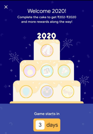 gpay cake