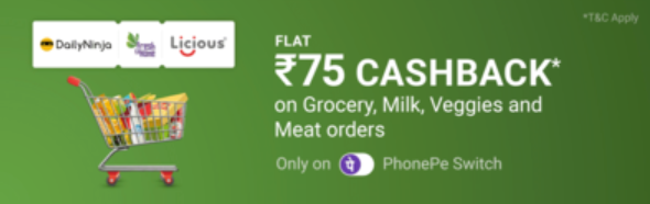 phonepe grocery