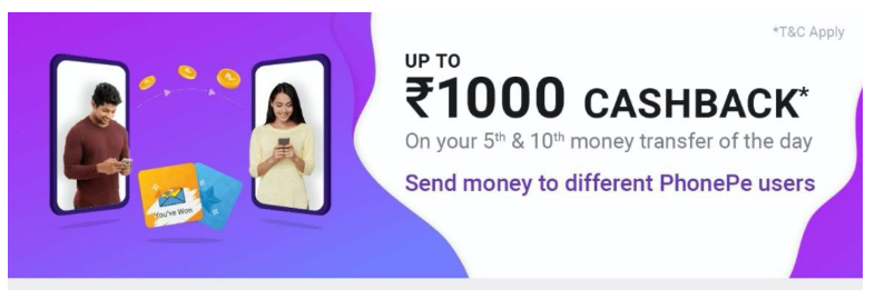 phonepe send money