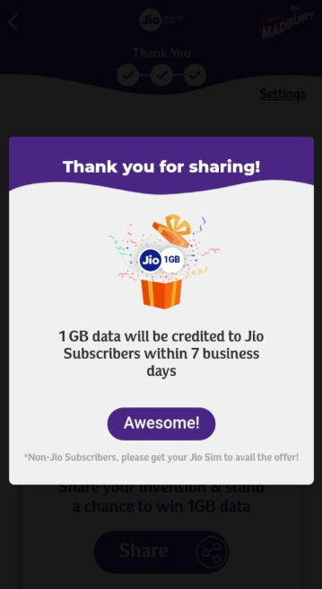 jio data