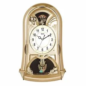 Ajanta Plastic Pendulum Wall Clock 21 cm Rs 438 amazon dealnloot