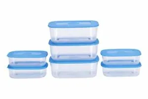 All Time Basic Plastic Container Set 7 Rs 168 amazon dealnloot