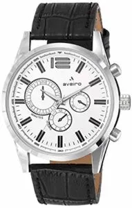 Aveiro Analog White Dial Men s Watch Rs 156 amazon dealnloot