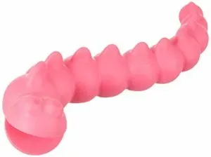 Choostix Rubber Toy Non Toxic Catterpillar Pink Rs 56 amazon dealnloot