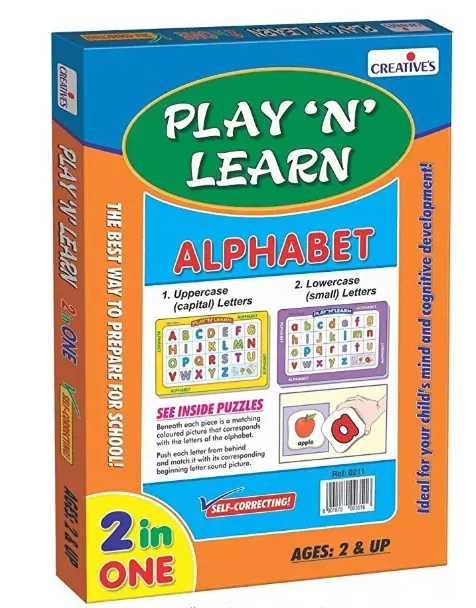 Creative's Play ‘N’ Learn - Small and Capital Alphabets