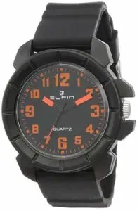 Elfin Analog Black Dial Men s Watch Rs 255 amazon dealnloot