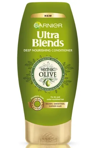 Garnier Ultra Blends Conditioner, Mythic Olive, 175ml