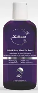 KIRIKURA 2 in 1 Hair and Body Shower wash for Men with Anti bacterial Power 300 gm