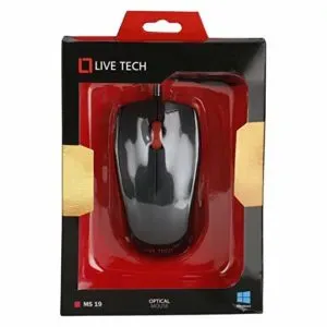 Live Tech MS 19 USB Wired Black Rs 109 amazon dealnloot