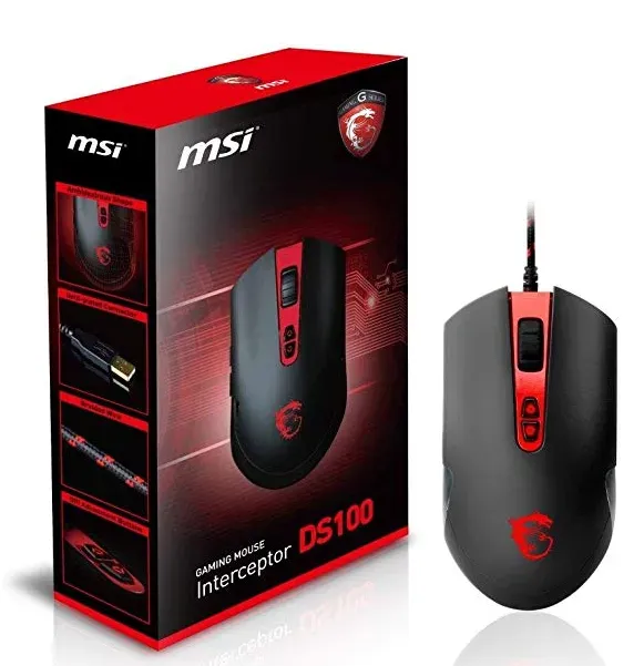 MSI Interceptor DS100 Gaming Mouse