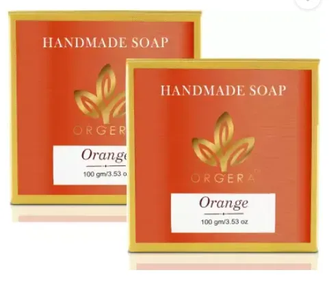 Org'era handmade sugar  orange  (2 x 100 g)