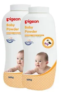 Pigeon Baby Powder with Fragrance (500g, Pack of 2) - 1000 g