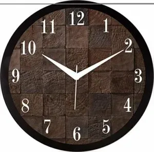 RAG28 11 75 Inches Designer Wall Clock Rs 199 amazon dealnloot