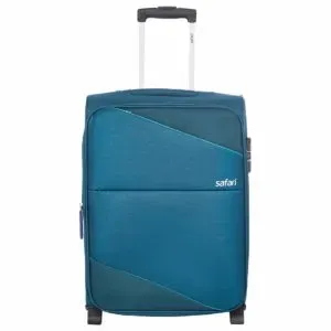 Safari Polyester 75 cms Teal Softsided Check-in Luggage