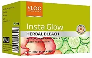 VLCC Insta Glow Herbal Bleach Salon 342gm Rs 212 amazon dealnloot