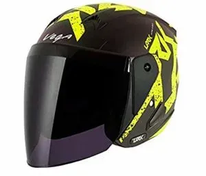 Vega Lark Victor Dull Black Neon Yellow Rs 702 amazon dealnloot