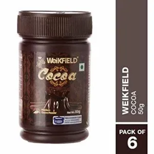 Weikfield Cocoa Powder 50g Each Pack of Rs 146 amazon dealnloot