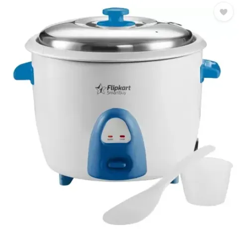 Flipkart SmartBuy CFXB18 Electric Rice Cooker  (1.8 L, White, Blue)