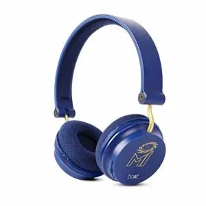 boAt Mumbai Indians Edition Rockerz 400 Bluetooth Rs 1199 amazon dealnloot