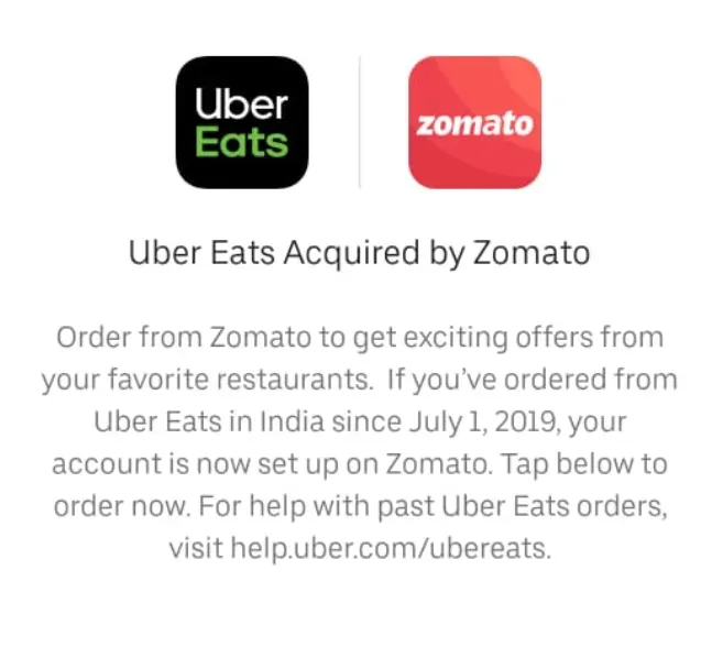 ubereats zomato