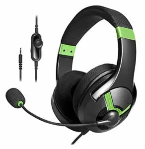 AmazonBasics Gaming Headset Green Rs 1099 amazon dealnloot