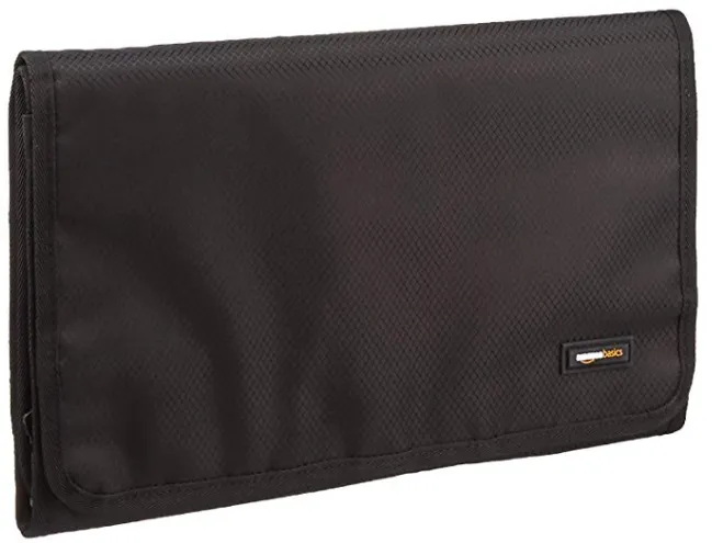 AmazonBasics Tri-Fold Hanging Cosmetics and Toiletry Kit