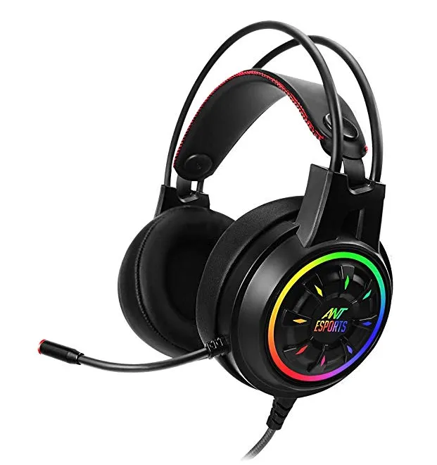 Ant Esports H707 HD RGB LED Gaming Headset