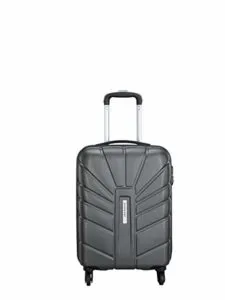 Aristocrat Polycarbonate 55 Cms Grey Hardsided Cabin Rs 1849 amazon dealnloot